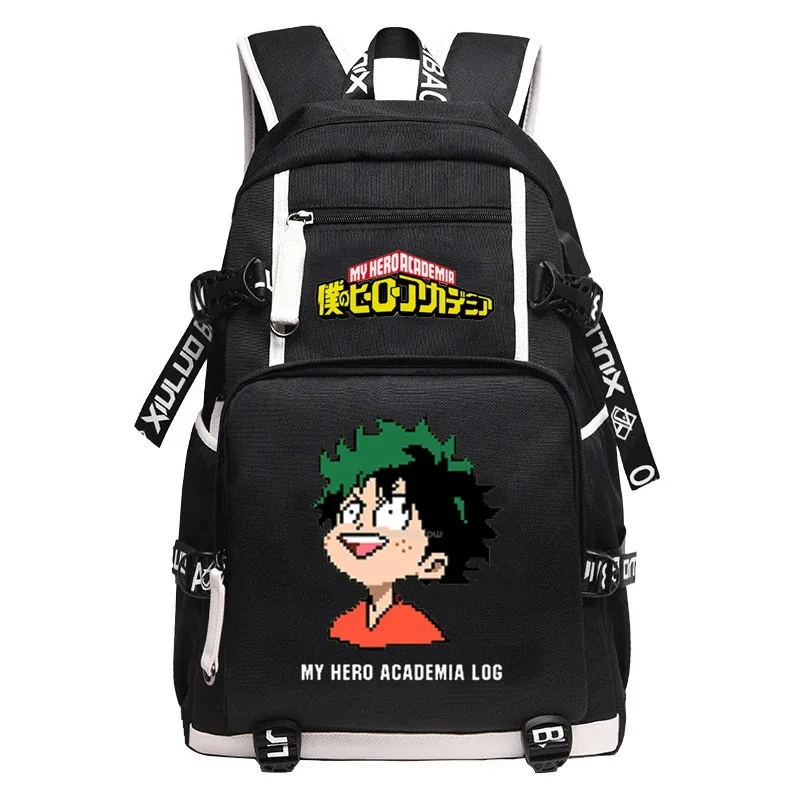 grand sac à dos anime oxford pour adolescentes, sac de voyage étanche, sac à dos bakugou katsuki pour hommes
