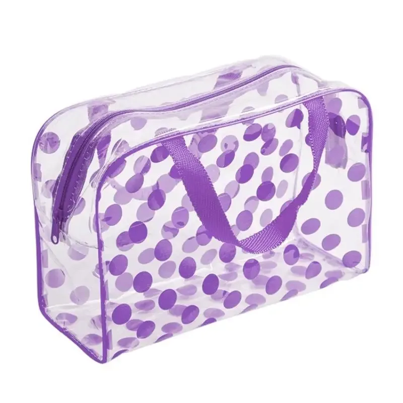 sacs de maquillage transparents en pvc, sacs cosmétiques imperméables à fleurs pour femmes, sacs de voyage, pochettes de rangement pour la douche et les articles de toilette