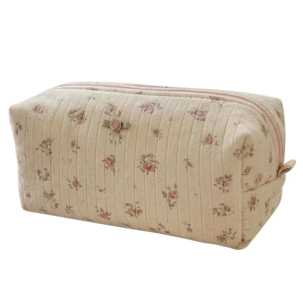 sac de rangement pour articles de toilette avec fermeture éclair et pochettes multi-compartiments, trousse de toilette de voyage de grande capacité pour femmes, dames et filles
