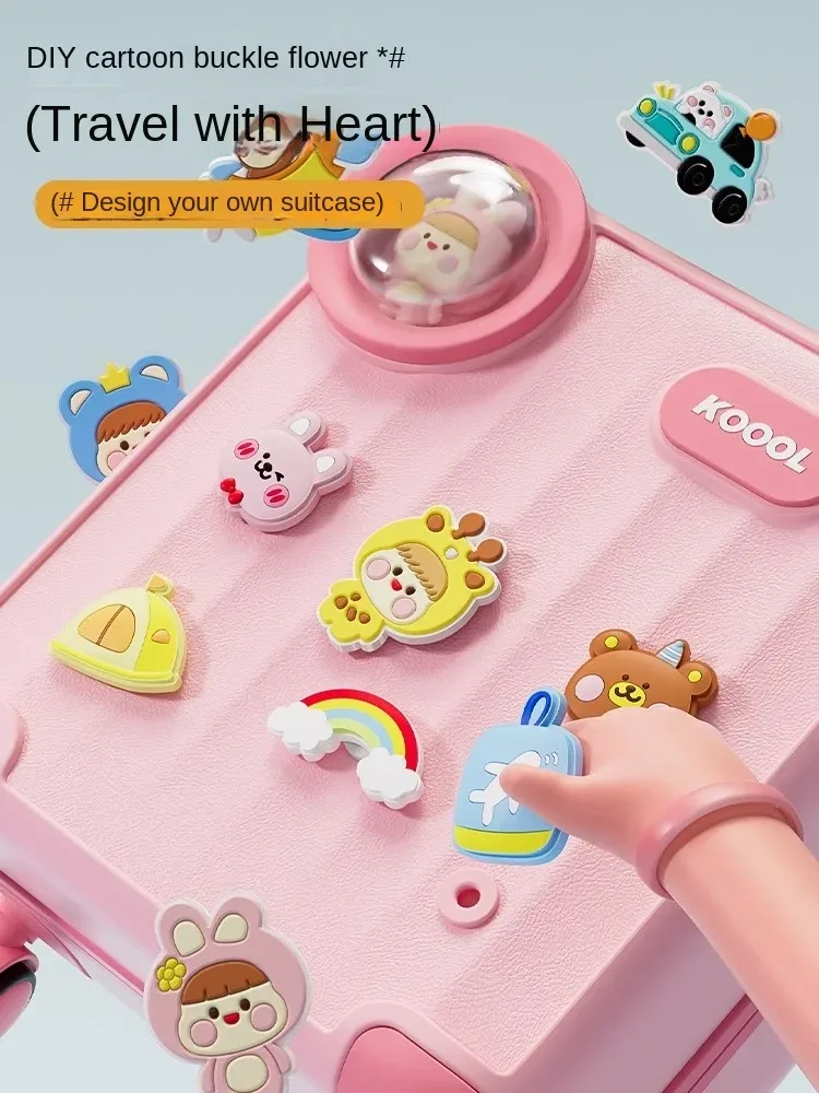 valise à roulettes pour enfants, bagage à main pour petits garçons et filles, cabine de voyage, valise à roulettes, 16 pouces, nouveau, 2025
