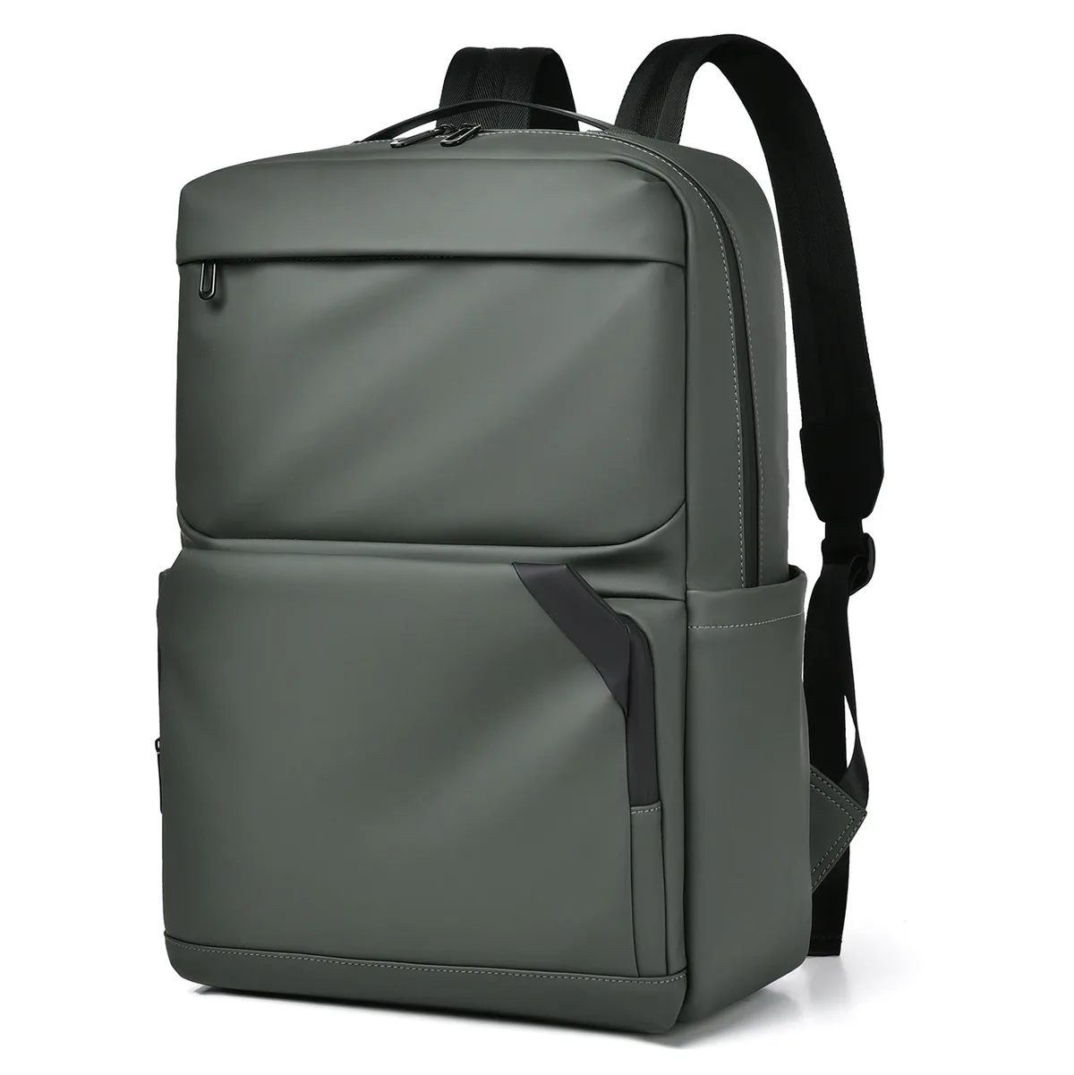 sac à dos professionnel grande capacité pour ordinateur portable, résistant à l'eau, avec sangle de fixation pour valise, pour hommes et femmes