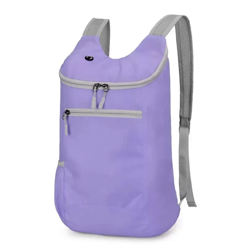 sac à dos portable pliable et léger, résistant aux éclaboussures, imperméable, résistant à l'usure, pour sports de plein air, alpinisme, randonnée