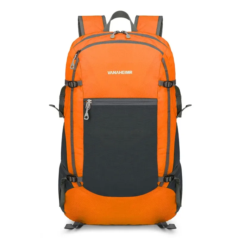 sac à dos pliable pour escalade en plein air, léger, imperméable, en nylon, unisexe, sac de voyage, sac de sport durable pour la randonnée et le camping