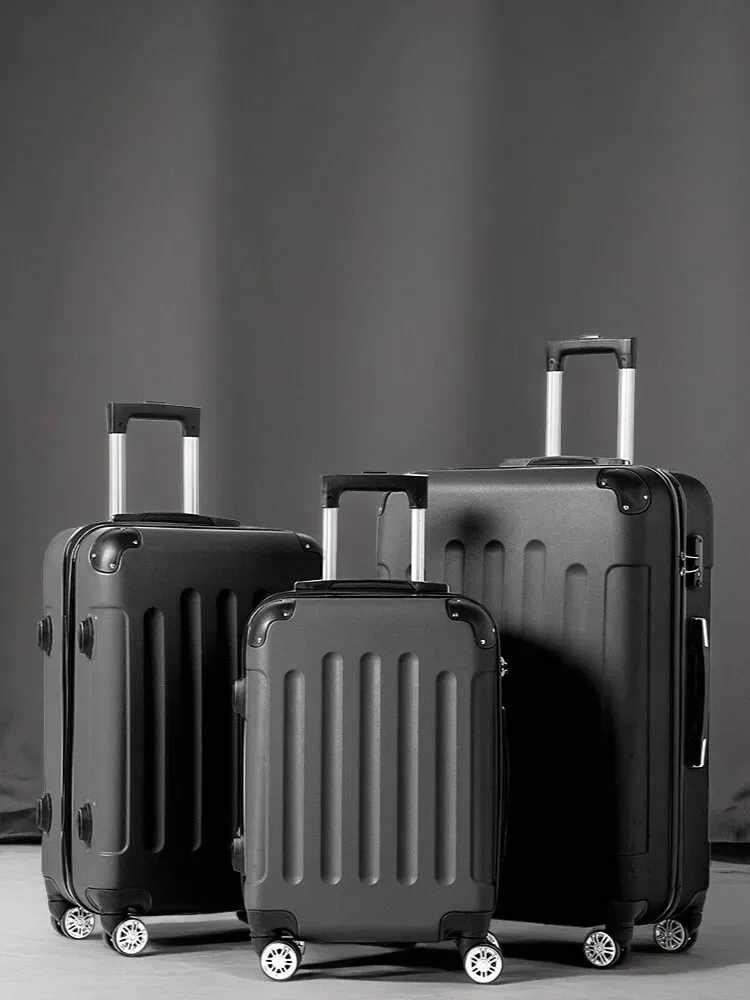 Ensemble de bagages 3 pièces, valises légères de voyage avec roulettes, serrure TSA et coin rigide, ensembles de bagages de voyage familial