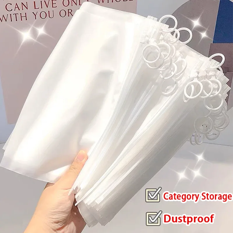 sac de rangement transparent a5, 10 pièces, poinçon à fermeture éclair, support de fournitures scolaires portables, organisateur de cosmétiques, sacs de voyage de poche, bureau de catégorie