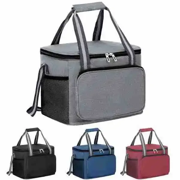 Sac isotherme grande capacité pour pique-nique en extérieur, sac fourre-tout thermique portable à bandoulière, robuste