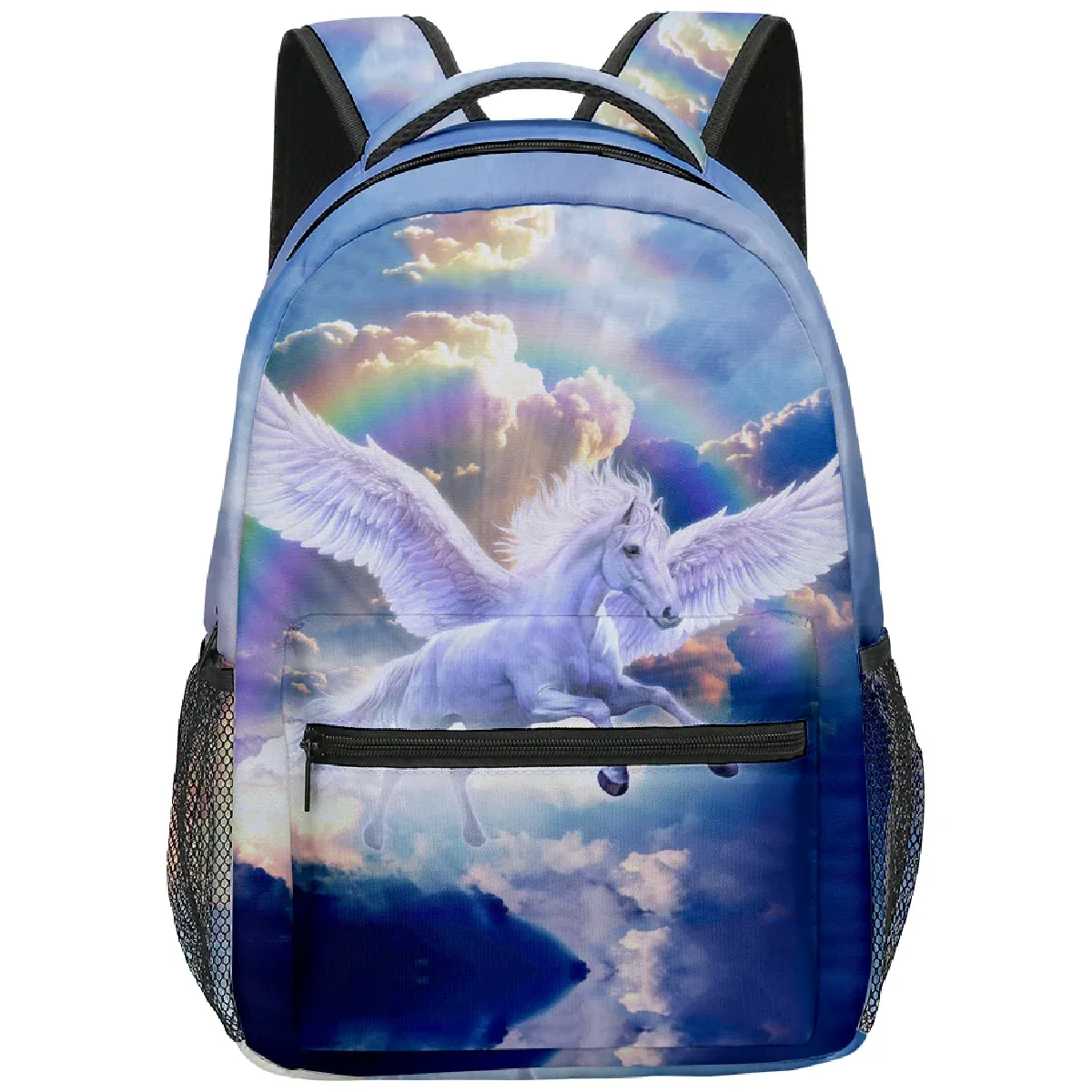 chimpopméthanol-sac à dos étanche pour étudiant, sac à dos pour ordinateur portable, impression 3d, oxford, cheval, licorne, voyage, garçons, filles, nouveauté