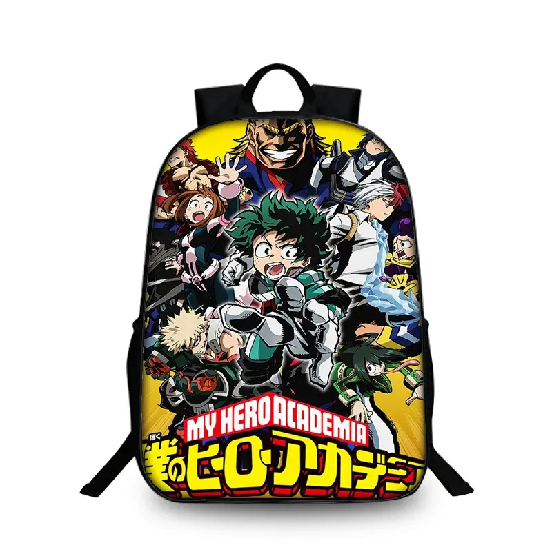 sac à dos my hero academy pour élèves du primaire et du secondaire