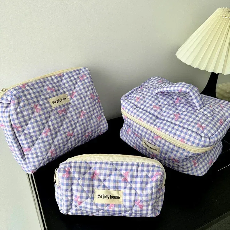 trousse de maquillage pour femmes, 1 pièce, grande capacité, organisateur de cosmétiques de voyage, pochette de toilette, sac de rangement étanche pour salle de bain pour filles