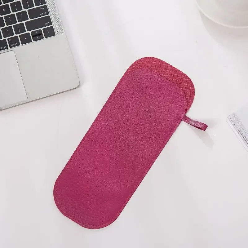 housse de parapluie en cuir pu, étui de protection coloré pour parapluie, pochette de rangement portable et imperméable pour parapluies pliants