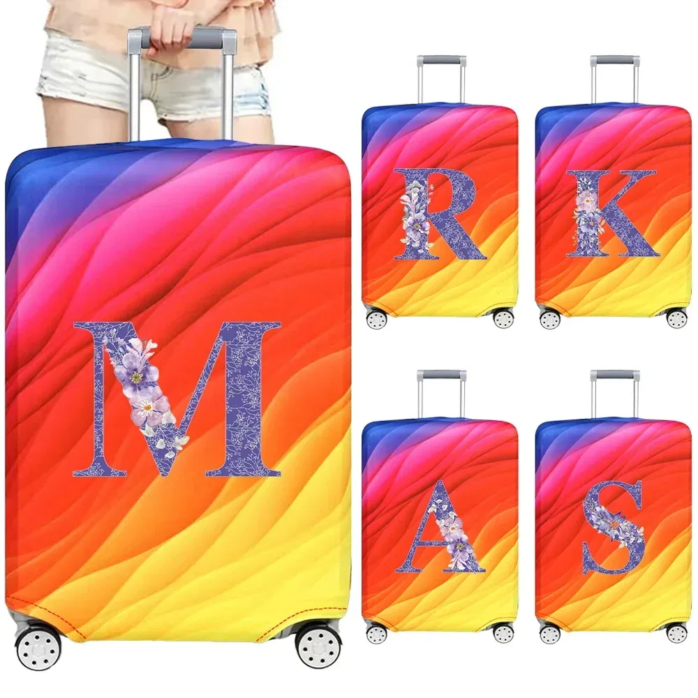 housse de protection pour bagages en tissu extensible, housse anti-poussière, anti-rayures, valise pour sac de