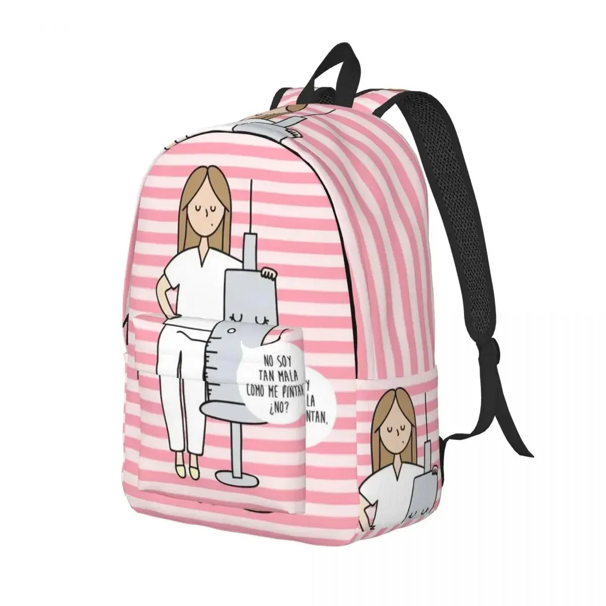 sac à dos léger pour infirmière et médecin, sac à dos cool pour lycée, sac à dos pour ordinateur portable, sac lancé, 1 sac à dos