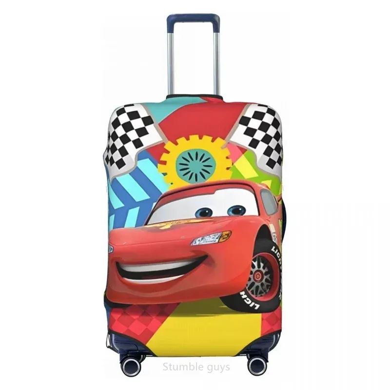 housse de valise de voyage à motif de voiture, en matériau élastique, convient aux bagages de 18 à 32 pouces, durable, anti-rayures, anti-poussière, lavable, protecteur