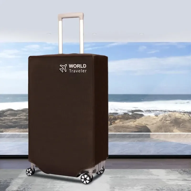 juste de protection pour compartiment à bagages, degré d'usure, tissu non tissé, housse anti-poussière épaissie, étui de voyage durable, noir