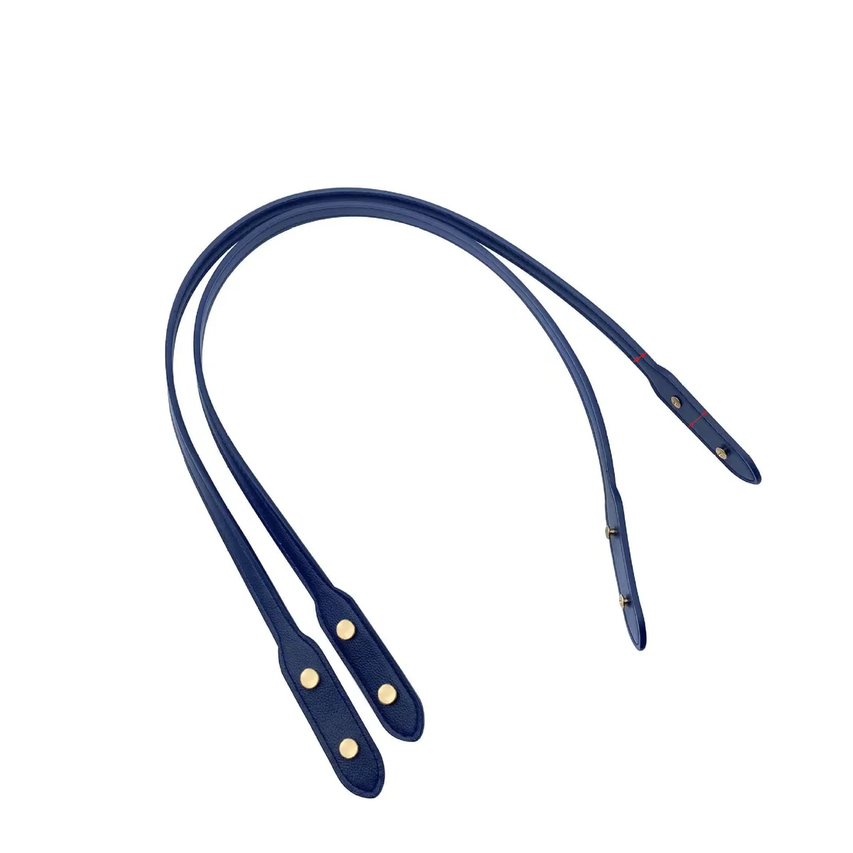 2 sangles de remplacement réglables en pu pour sacs à bandoulière, double couche, avec accessoires à vis, outils de bricolage faits main