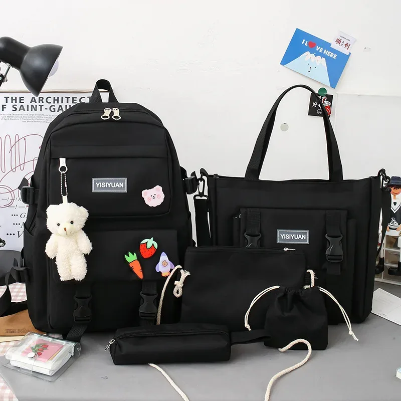 nouveau sac à dos scolaire fille loisirs grande capacité léger imperméable pour étudiants du cm2 au lycée cadeaux enfants mochilas
