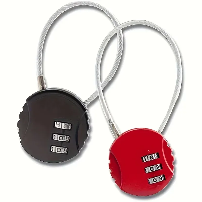 serrure à combinaison numérique, serrure pour valise, serrure pour casier de salle de sport avec mot de passe, serrure pour sac à dos de voyage et tiroir.