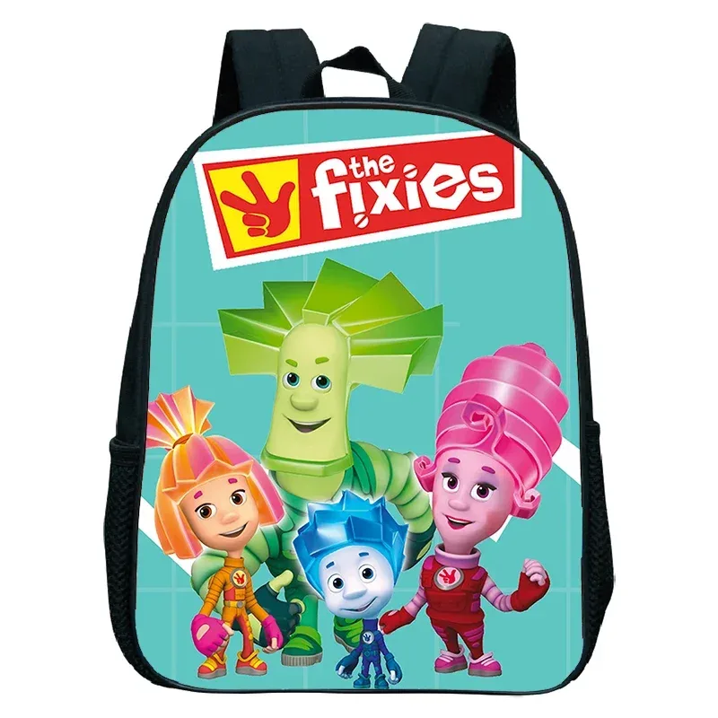 sac à dos pour enfants de la série télévisée the fixies, sac à dos pour la maternelle, pour garçons et filles, sac à dos de dessin animé the fixies, mochila