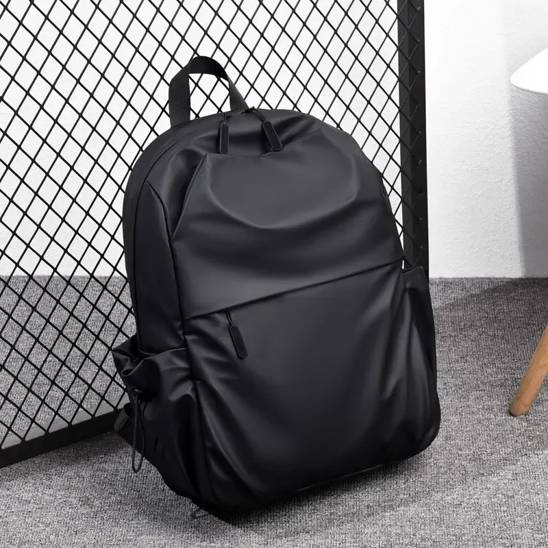 sac à dos de sport simple avec fermeture éclair, étanche, pour ordinateur, grande capacité, mode voyage, banlieue