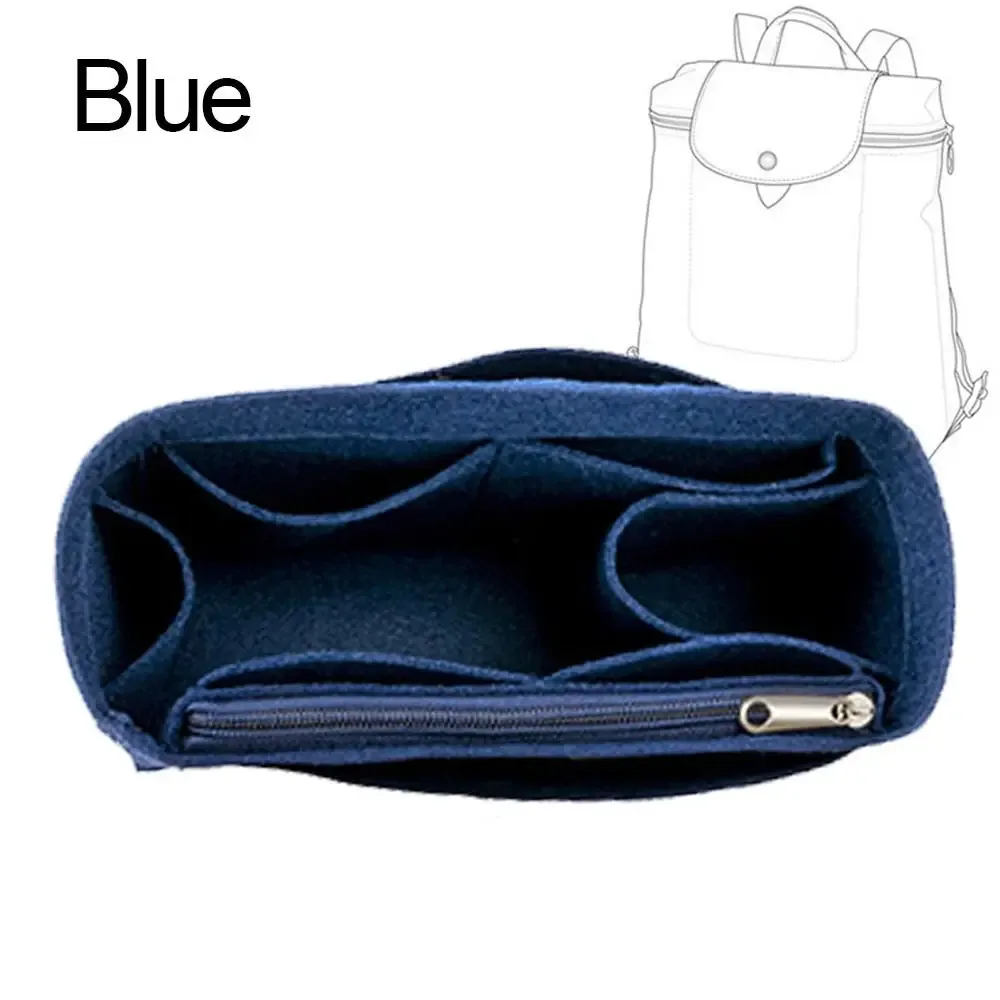 sac à dos à doublure en feutre pour femme, sac à dos longchamp le pliage, sac de voyage, insertion de sac à main à doublure, évaluateurs