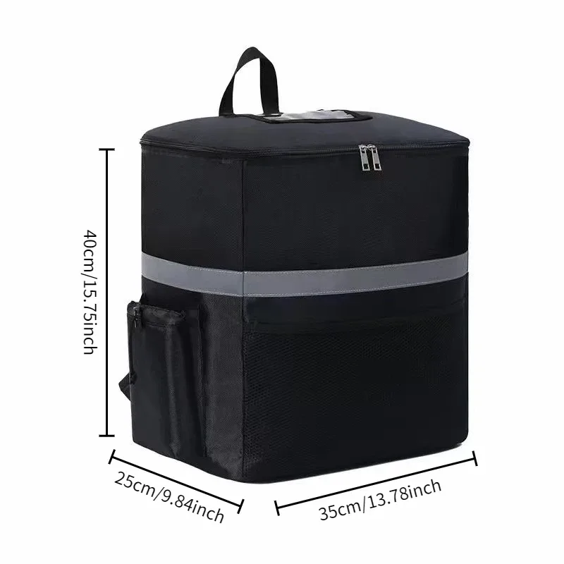sac à dos isotherme pour livraison de repas, grande capacité, épais, pour camping et extérieur