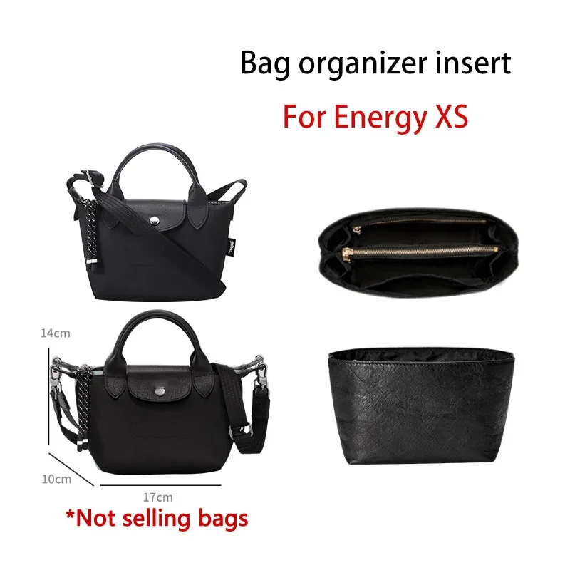 organisateur de sac en nylon pour longchamp energy, imperméable, durable, élégant, support de rangement, accessoires de modification de sac