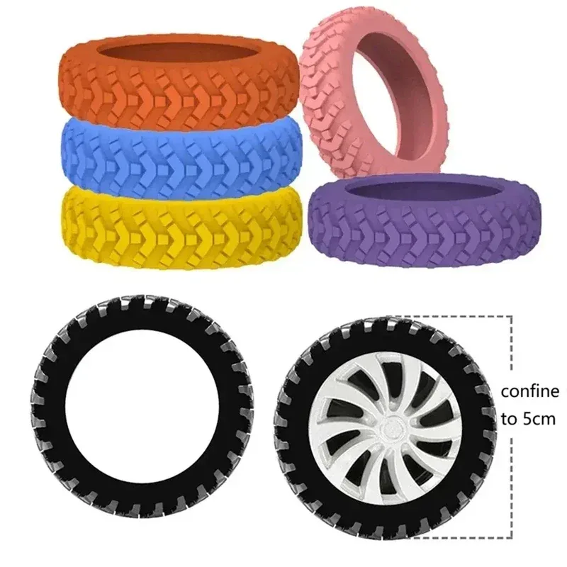 roues universelles en caoutchouc pour bagages, 8 pièces, diamètre 5-7.5cm, roulettes de rechange pour valise, pièces de réparation durables et résistantes à l'usure pour chariot