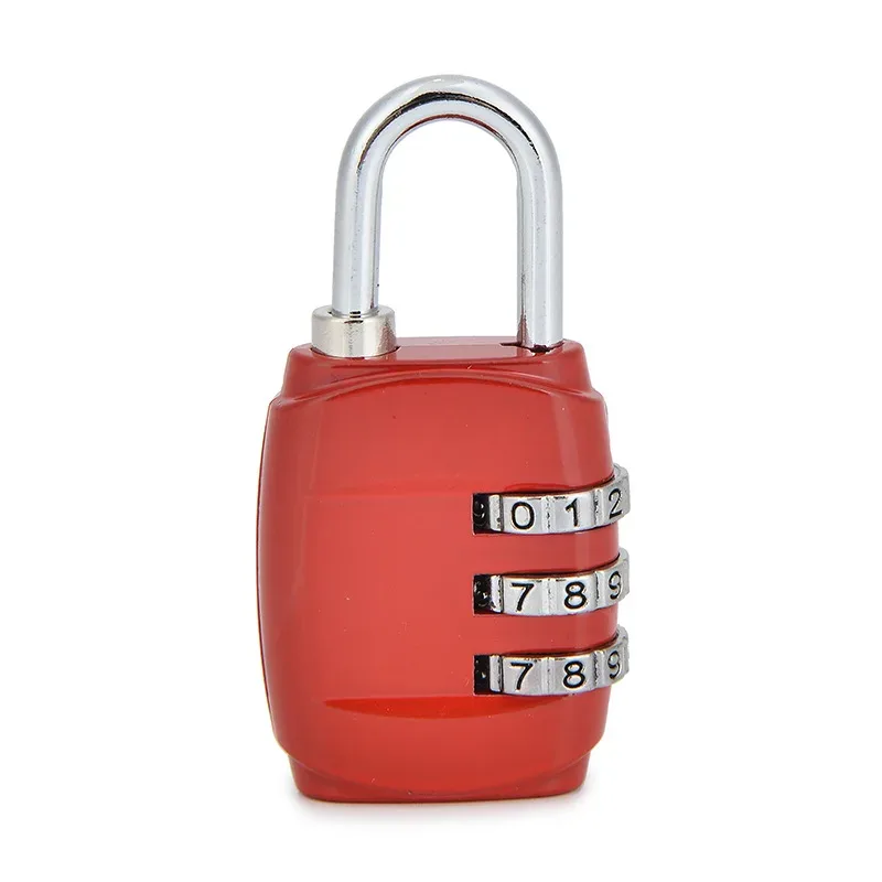 mini cadenas à combinaison à 3 chiffres en alliage de zinc, disponible en plusieurs couleurs, serrure à code de sécurité pour bagages, valises, sacs à dos, tiroirs et armoires