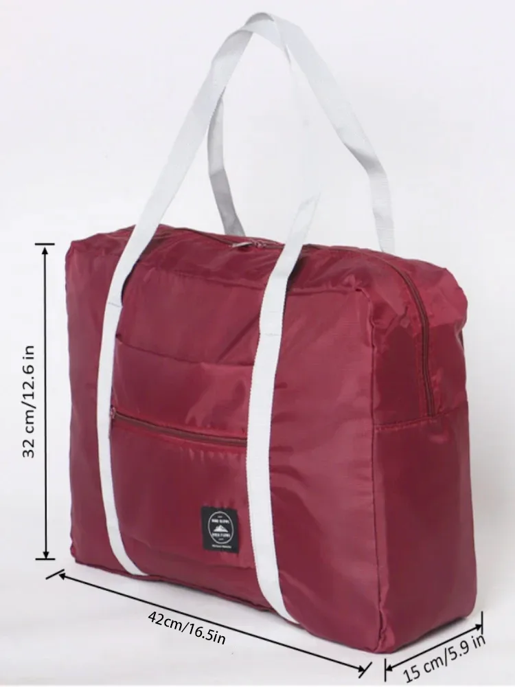 sac de voyage pliable et portable, grande capacité, sac de sport et de gym, bagage à main léger, sac de voyage, sac de coach.