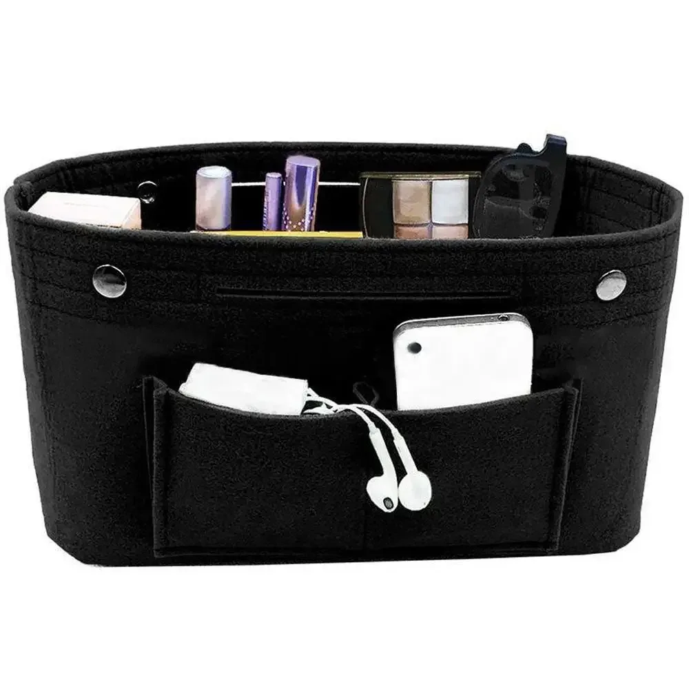 sac à main organisateur pour femmes, sac de voyage en feutre, doublure d'insertion, pochette de rangement