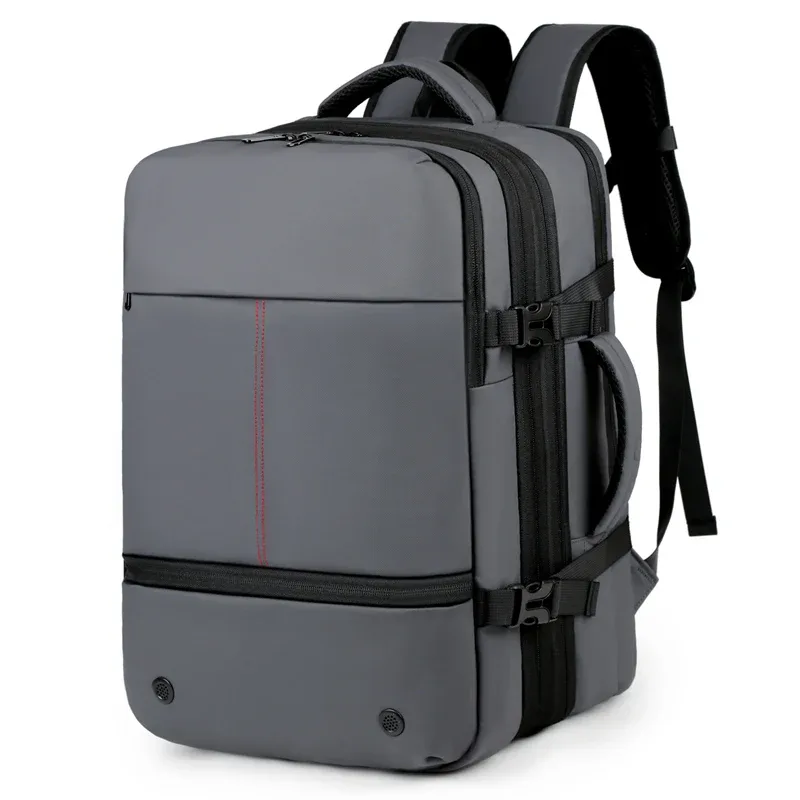 sac à dos d'affaires sous vide pour hommes, hydrofuge et extensible, sac à dos pour ordinateur portable de 15,6 pouces, sac de voyage multifonctionnel pour les déplacements