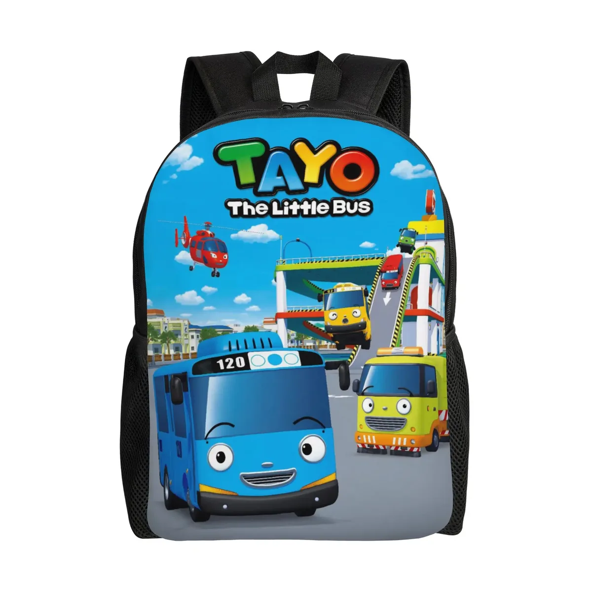 tayo the little bus sac à dos pour tout-petits pour enfants garçons et filles, sacs à dos adorables pour enfants d'âge préscolaire