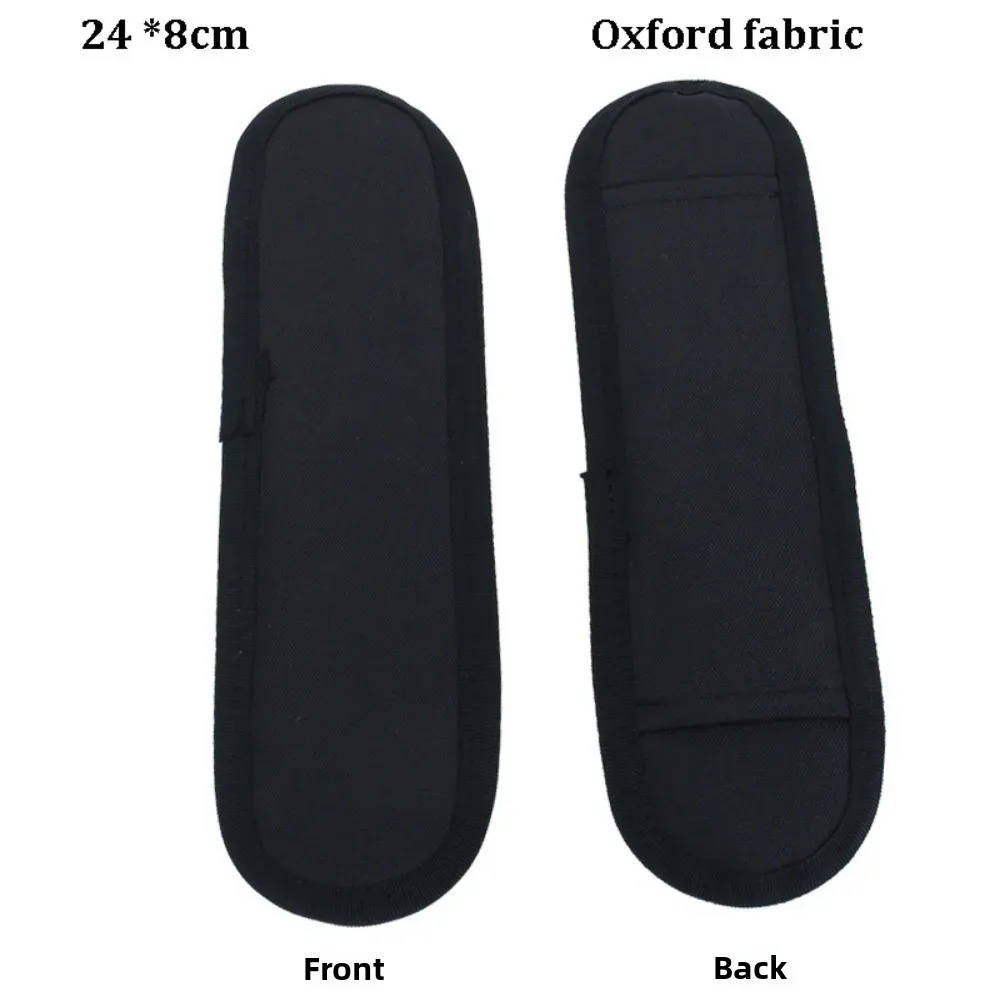 coussin de bandoulière détachable respirant de haute qualité pour sac à dos noir, accessoires de sac à bandoulière de décompression