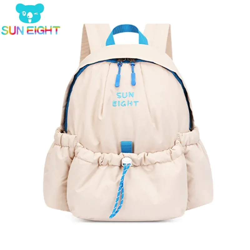 SUN EIGHT Daily Puff Backpack Sacs à dos souples de petite taille pour l'école, couleurs bonbon, 12 pouces