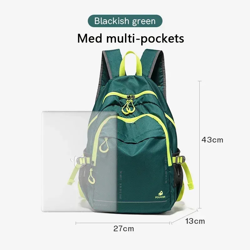 sac à dos pliable multifonctionnel léger et imperméable fouvor 2026 pour activités de plein air, voyages, randonnée et école 3037-06