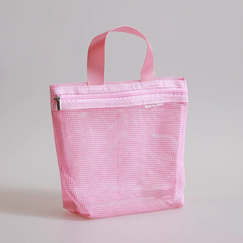 1/2/3 pièces sacs de rangement en maille pour maquillage et articles de toilette, sacs à main, organisateur portable de voyage pour outils de douche et de toilette, pochette de rangement suspendue