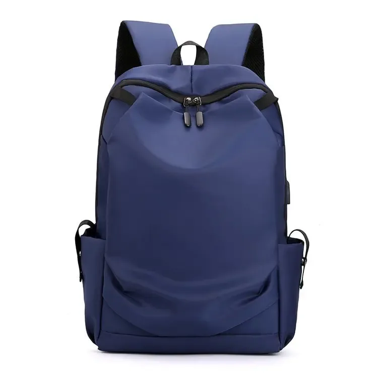 sac à dos minimaliste à double bandoulière pour hommes, sac à dos de voyage décontracté de grande capacité, adapté pour