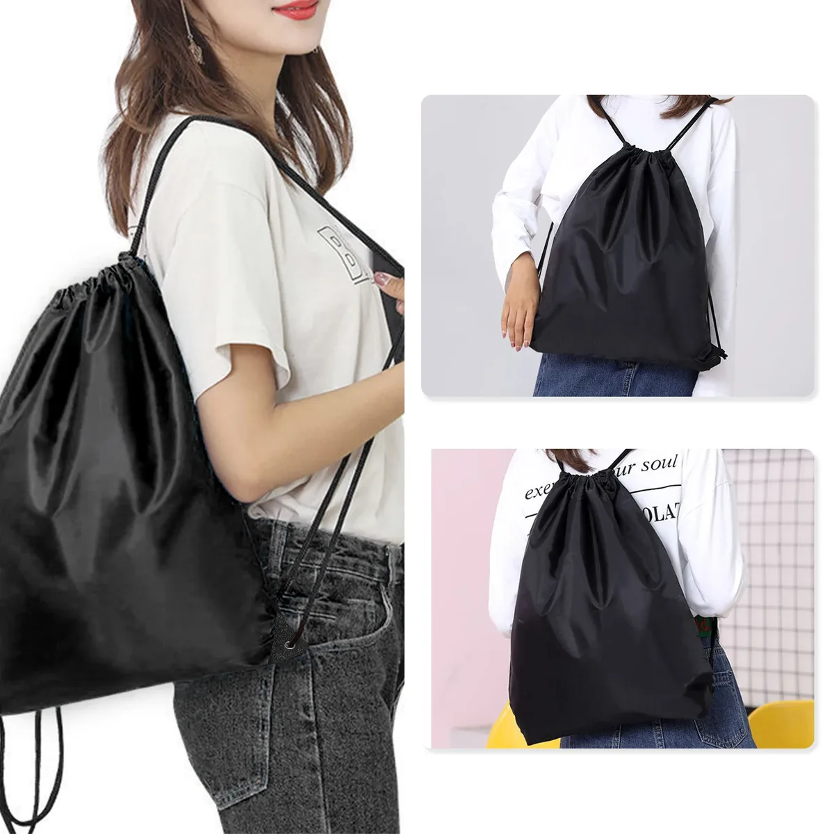 sac à dos à cordon en gros, sacs à cordon, sacs de sport, sacs de gym, sacs de natation pour hommes et femmes