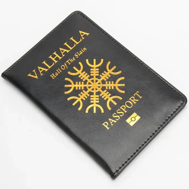accessoires de voyage porte-passeport anime européen américain couvertures de passeport portefeuille couverture de passeport en cuir porte-carte d'identité de voyage