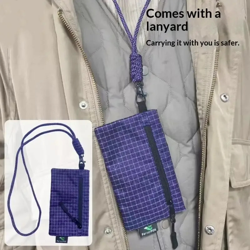 sac de rangement extérieur léger, imperméable, résistant aux déchirures, avec corde, organisateur pliable pour randonnée, plage, pêche