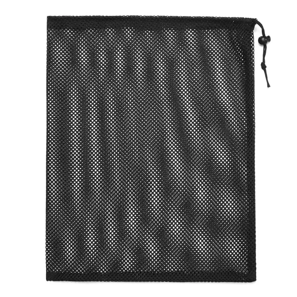 sac à linge polyvalent pour la maison en plein air, sac à cordon en maille, sac de rangement, sac de rangement