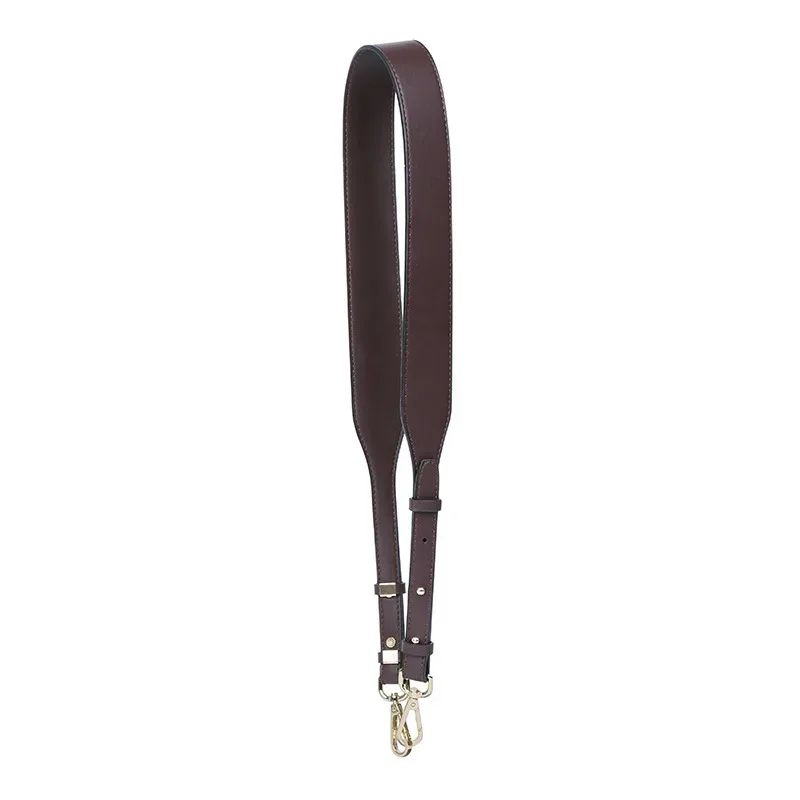 sac en cuir pu de 4cm de large, sac à bandoulière multicolore noir réglable, sangle en cuir, accessoire de sac de haute qualité