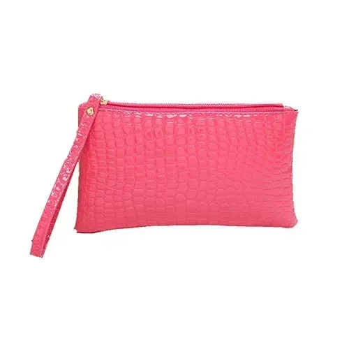 pochette de voyage pour cosmétiques pour femmes, sac à cosmétiques avec fermeture éclair, petit sac de maquillage, étui de rangement de toilette noir à la mode