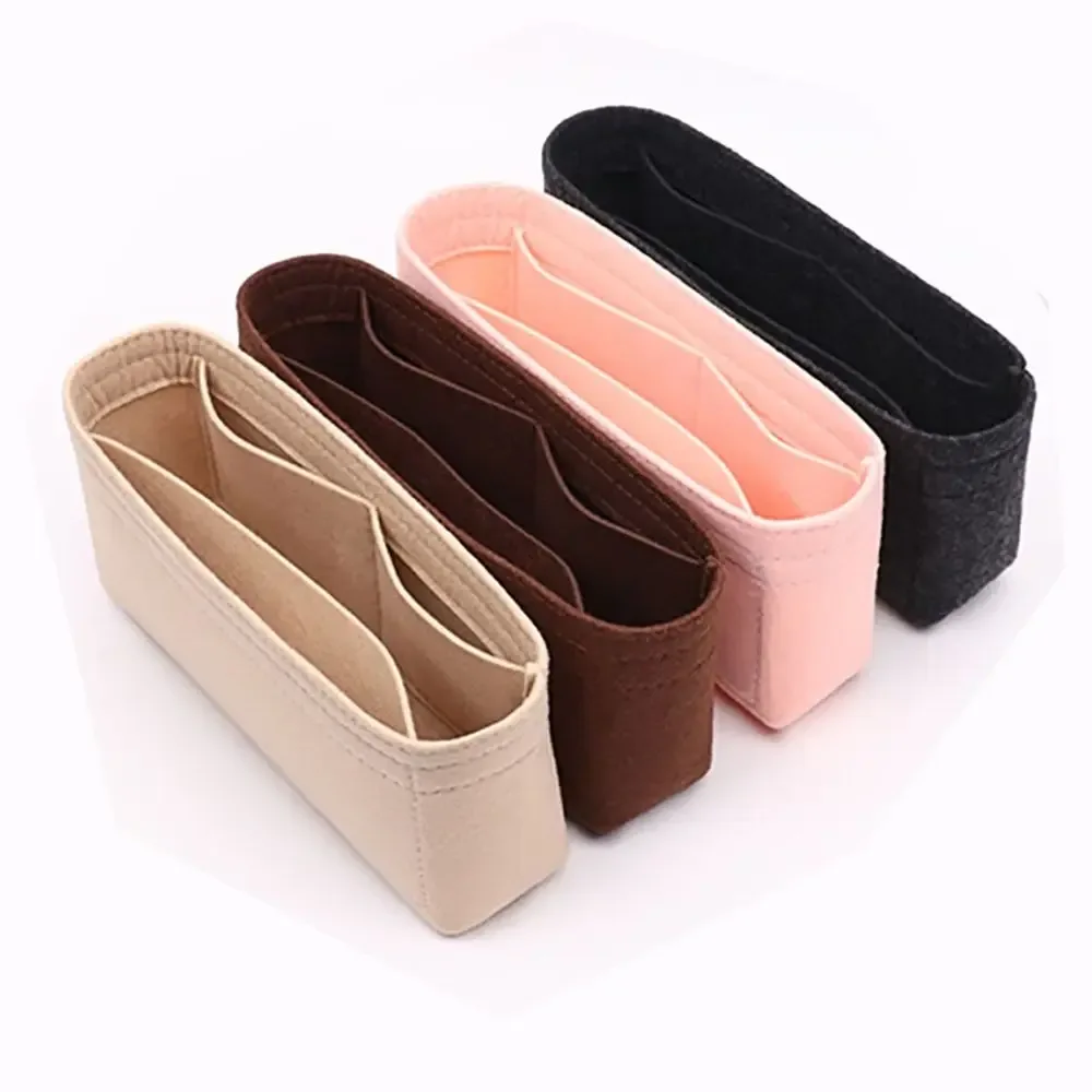 sac d'insertion en feutre durable, sac de rangement, support, sac interne, sac d'organisation portable, organisateur