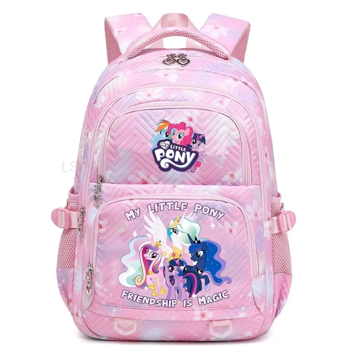 sacs d'école my little pony pour filles et garçons, sacs à dos pour étudiants et adolescents, sac à dos pour ordinateur portable, cadeau d'anniversaire, sacs à dos décontractés à carreaux pour femmes, pour les voyages