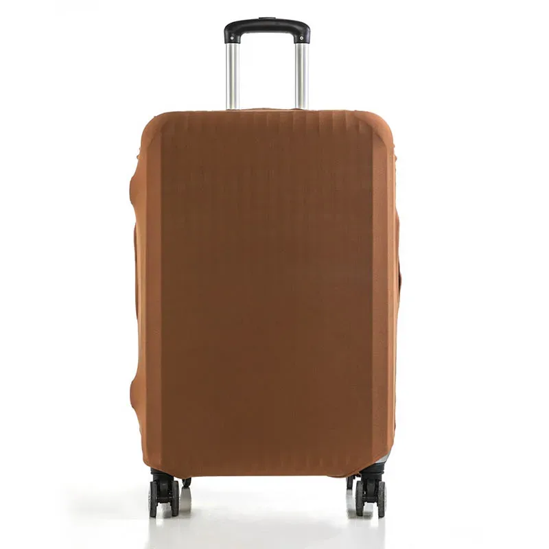 housse de protection pour bagages en tissu extensible, étui anti-poussière pour bagages, adapté à une valise de 18 à 28 pouces, organisateur de voyage
