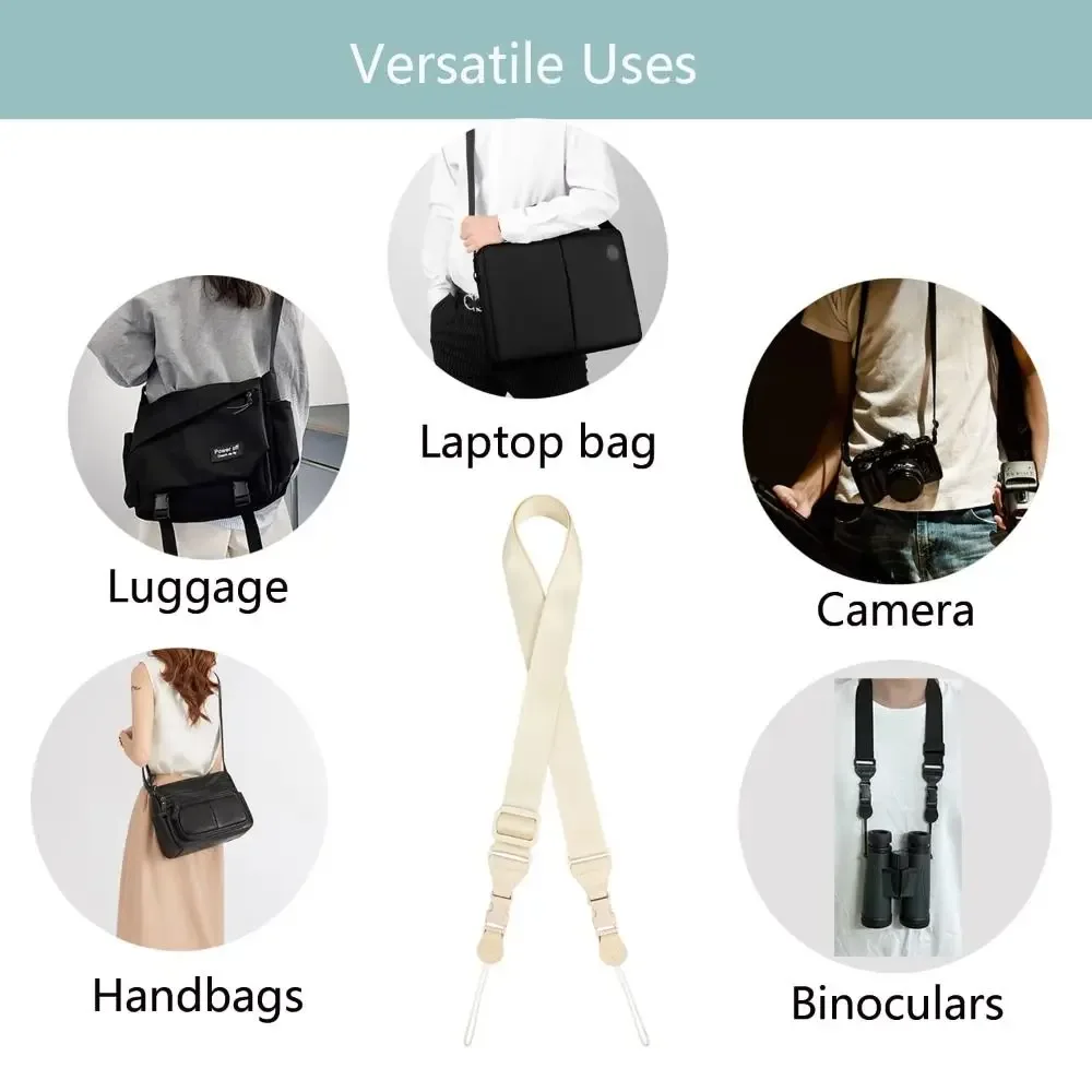 lanière de cou de remplacement en nylon portable, sangle initiée réglable, étui pour tablette à dégagement rapide, sangle pour appareil photo, sac à bandoulière pour ordinateur portable