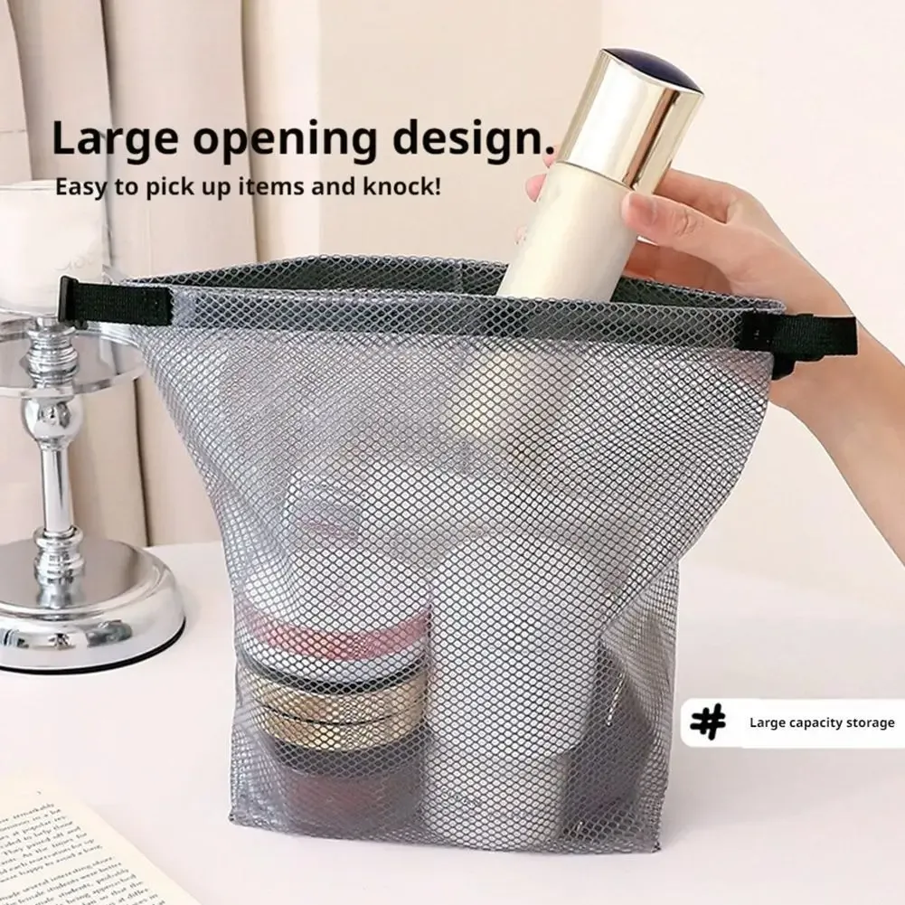 sacs de rangement portables avec poignée, grande ouverture, trousse de toilette étanche, pochette de rangement pour maquillage, pour voyage, fitness, natation, extérieur