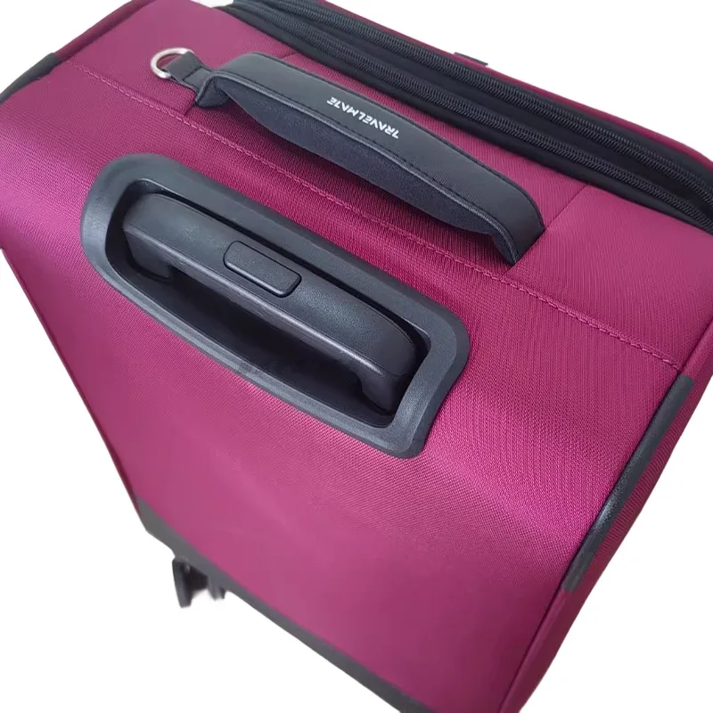 Valise de voyage non tissée ultralégère extensible - Bagage trolley de grande capacité avec roulettes (20/24/28 pouces)