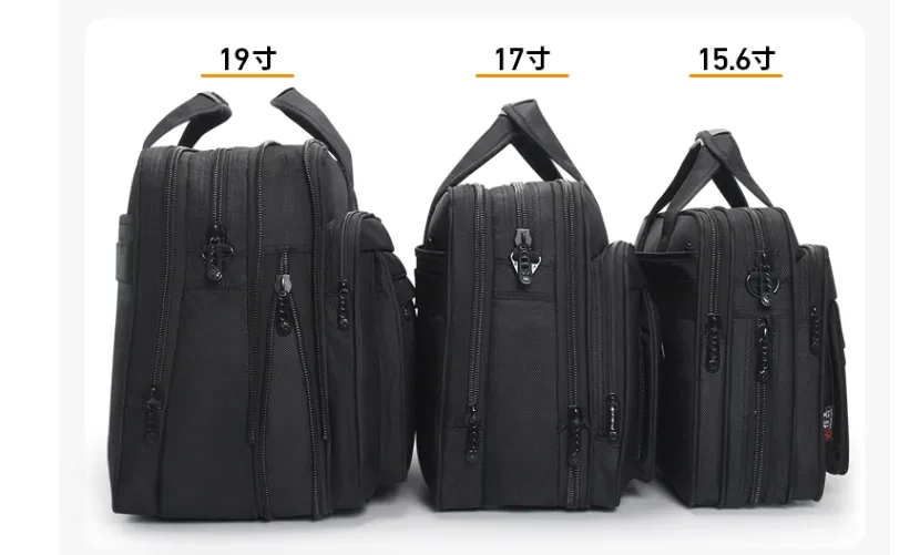 porte-documents d'affaires pour hommes et femmes, mallette extensible étanche pour ordinateur portable, sac de travail à bandoulière